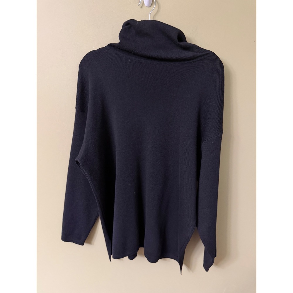 Henri Bendel Italy Extrafine Merino Wool Turtleneck Sweater Womens L
